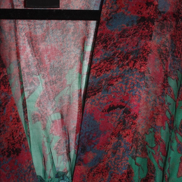 Vintage Y2K Gorgeous print embellished tunic - Picture 5 of 7